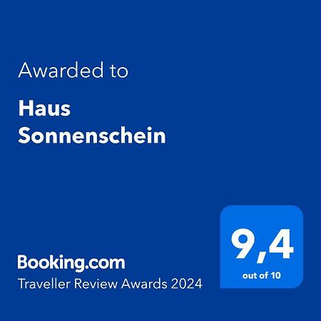 Haus Sonnenschein Lägenhet Witten Exteriör bild